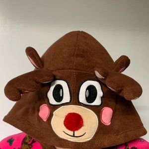 Joe Boxer 1PC Footies Pajamas w/Reindeer